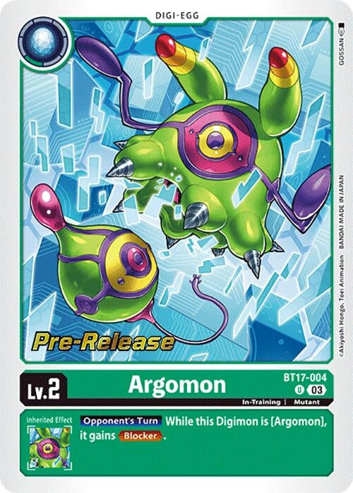 Image for Argomon - BT17-004 [Secret Crisis Pre-Release Cards]