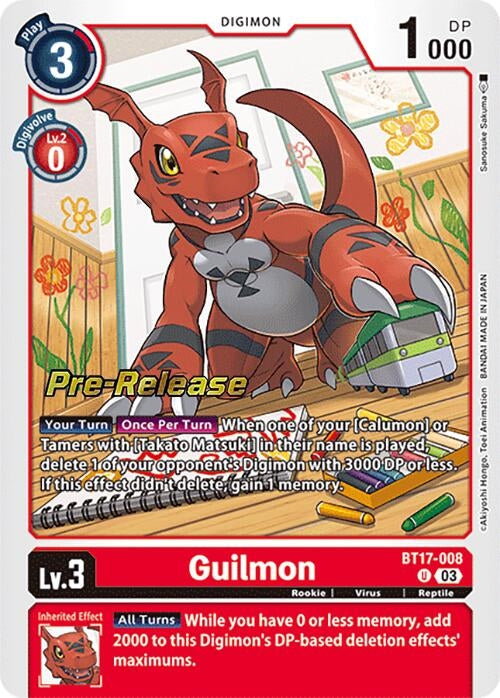Image for Guilmon [Secret Crisis Pre-Release Cards]