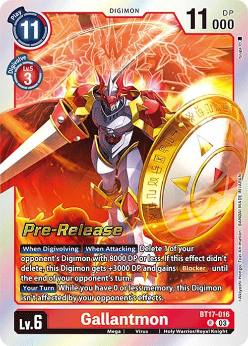 Image for Gallantmon [Secret Crisis Pre-Release Cards]