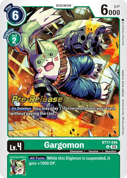 Image for Gargomon [Secret Crisis Pre-Release Cards]