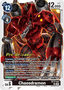 Image for Chaosdramon [Secret Crisis Pre-Release Cards]