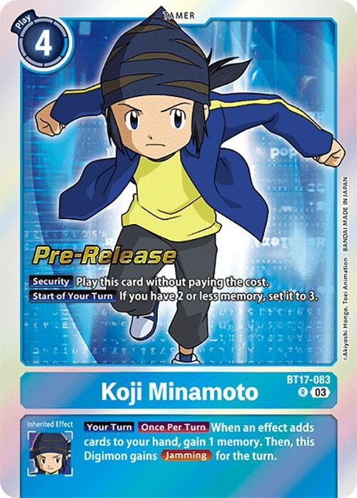Image for Koji Minamoto [Secret Crisis Pre-Release Cards]