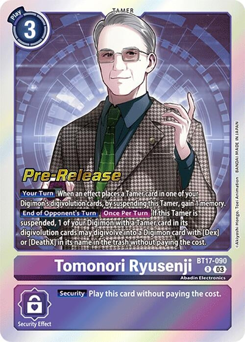 Image for Tomonori Ryusenji [Secret Crisis Pre-Release Cards]