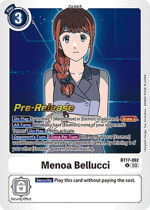 Image for Menoa Bellucci [Secret Crisis Pre-Release Cards]