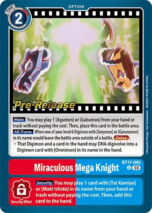 Image for Miraculous Mega Knight [Secret Crisis Pre-Release Cards]
