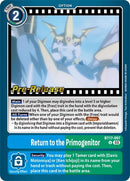 Image for Return to the Primogenitor [Secret Crisis Pre-Release Cards]