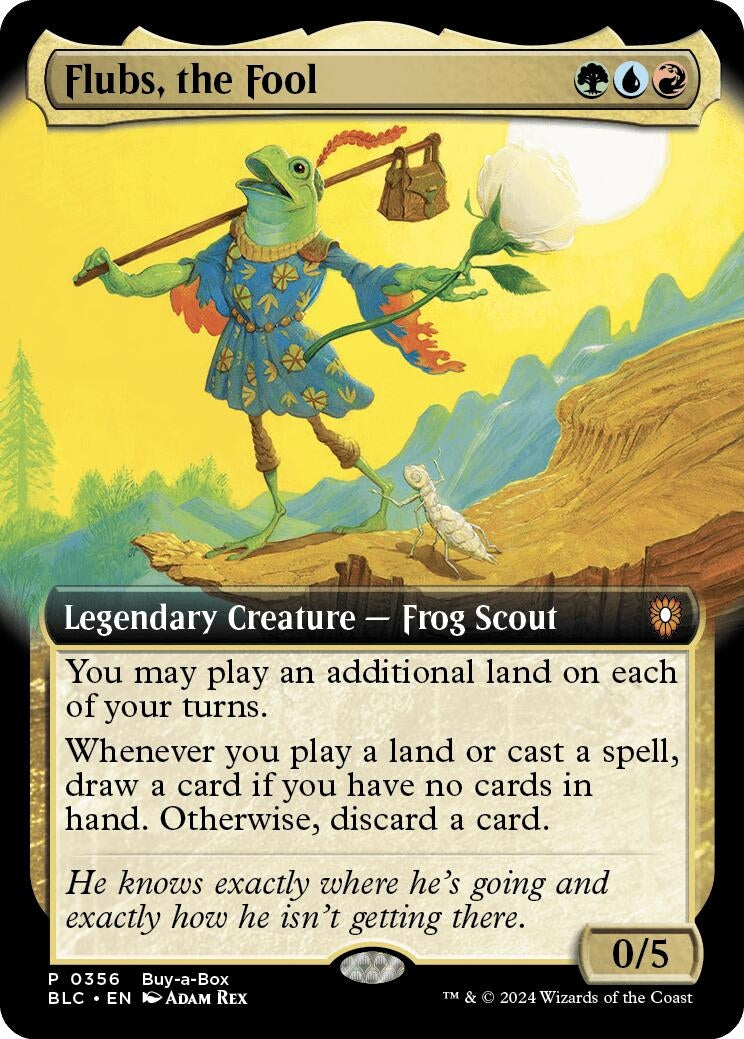 Flubs the Fool Extended Art (356) [BABP]