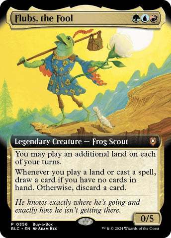 Flubs the Fool Extended Art (356) [BABP]