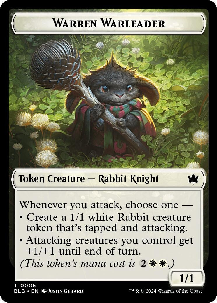 Warren Warleader Token (5) [BLB]