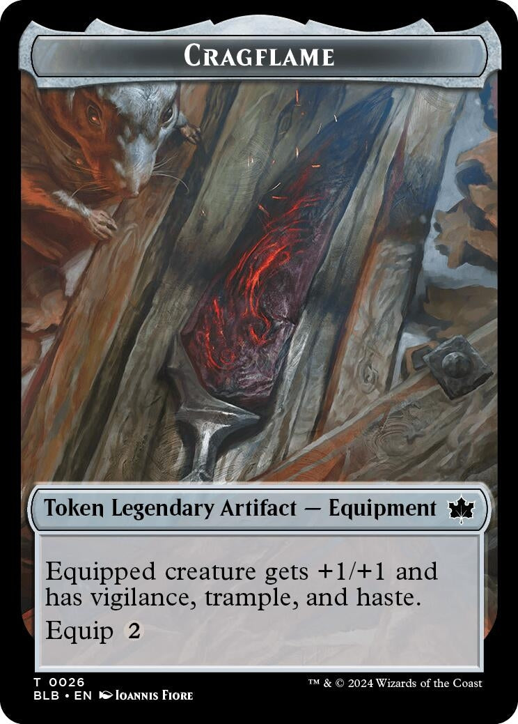 Cragflame Token (26) [BLB]