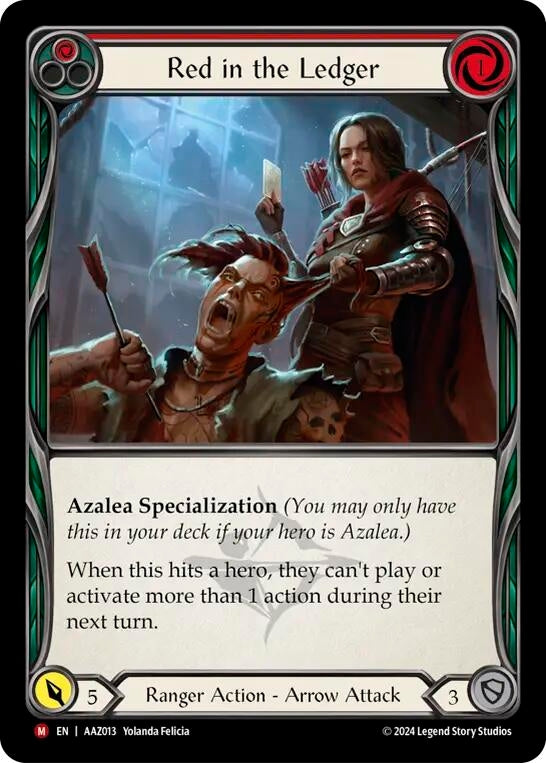Red in the Ledger (AAZ013) [ADA]