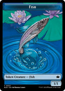 Fish Warren Warleader Double Sided Token (7 // 5) [BLB]