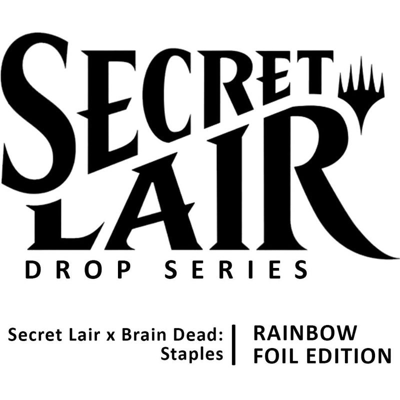 Secret Lair Drop Secret Lair x Brain Dead Staples Rainbow Foil Edition () [SLD]