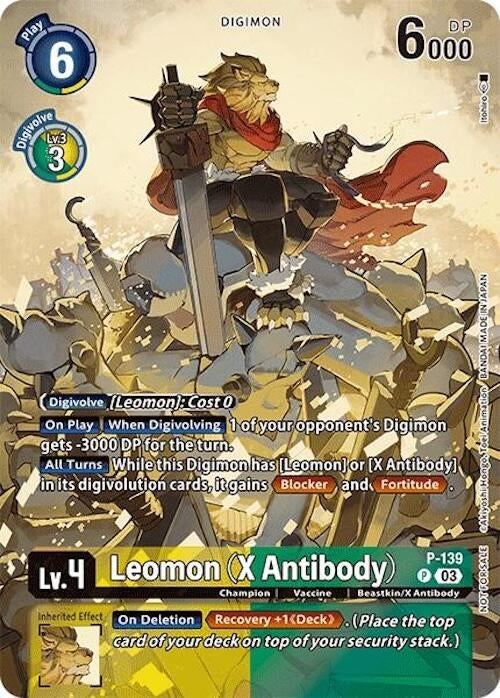 Image for Leomon (X Antibody) (Update Pack 2024) [Secret Crisis]