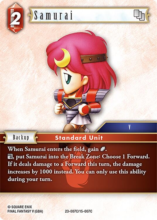 Samurai (23-007C/15-007C) [23]