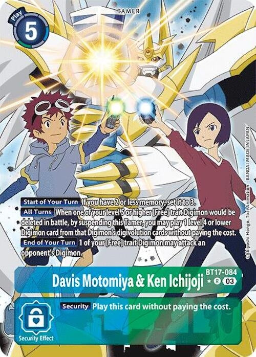 Image for Davis Motomiya & Ken Ichijoji (Alternate Art) [Secret Crisis]