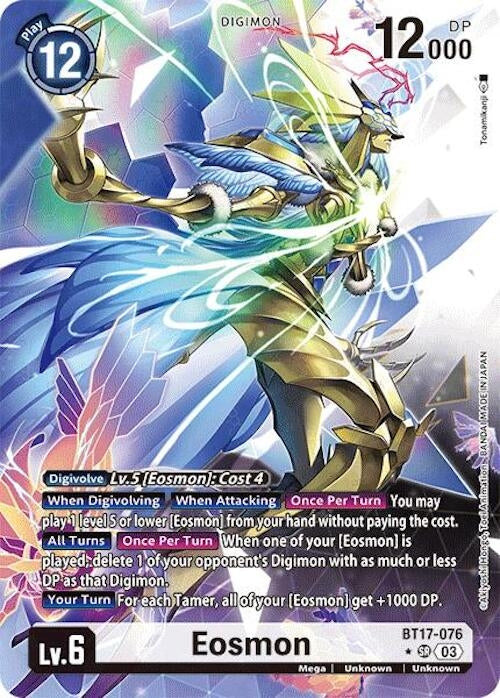 Image for Eosmon - BT17-076 (Alternate Art) [Secret Crisis]