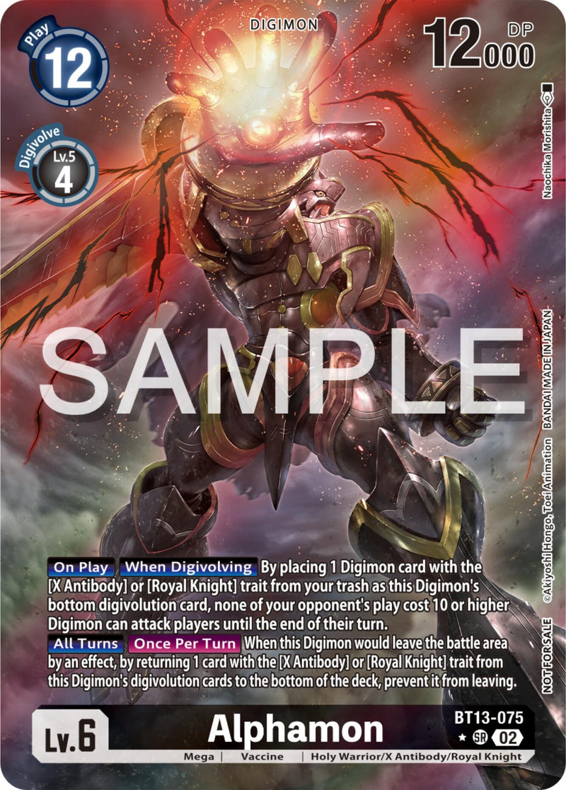 Image for Alphamon (Pre-Release Tournament Winner Card) [Secret Crisis Pre-Release Cards]
