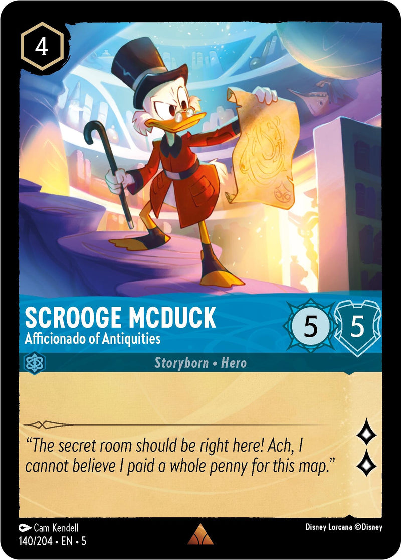 Scrooge McDuck Afficionado of Antiquities (140/204) [5]