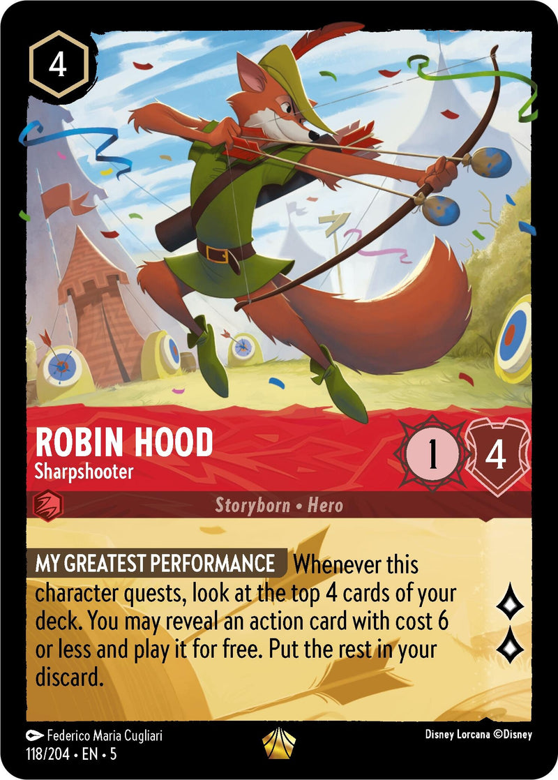 Robin Hood Sharpshooter (118/204) [5]