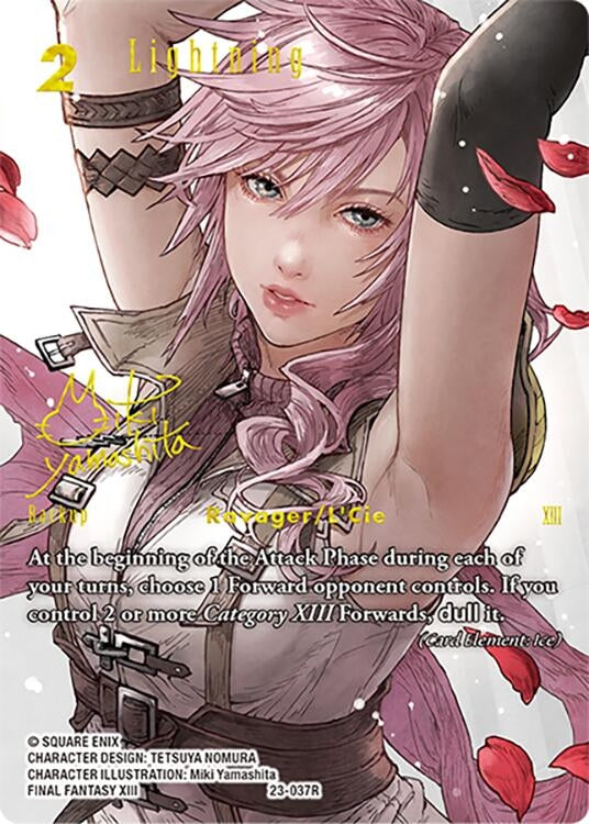 Lightning Full Art Signature (23-037C) [23]