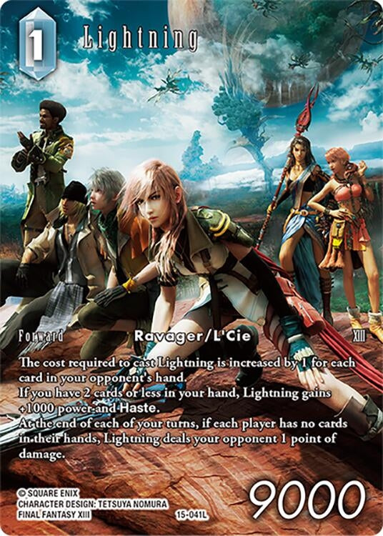 Lightning Full Art Reprint (15-041l) [23]