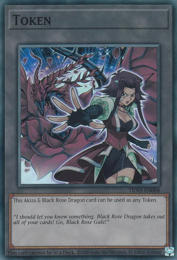 Token Akiza and Black Rose Dragon (TKN5-EN008) [INFO]