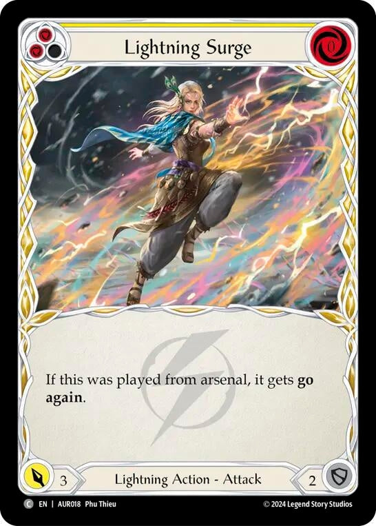 Lightning Surge Yellow (AUR018) []