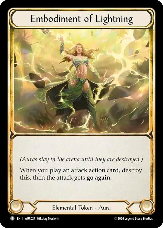 Embodiment of Lightning (AUR027) []