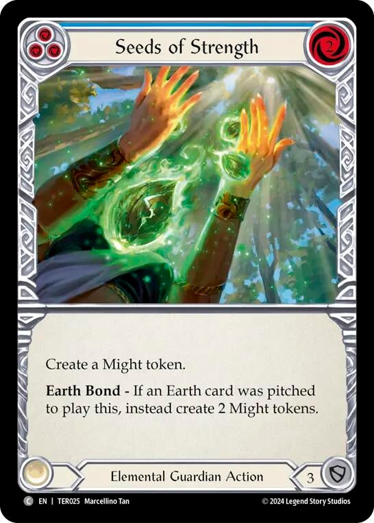 Seeds of Strength Blue (TER025) []