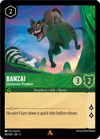Banzai Gluttonous Predator (80/204) [5]
