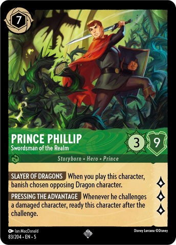 Prince Phillip Swordsman of the Realm (83/204) [5]
