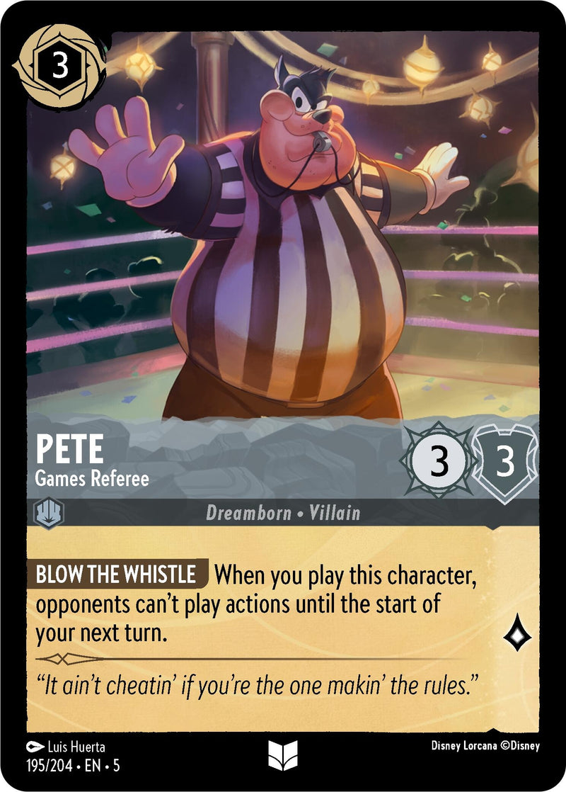 Pete Games Referee (195/204) [5]