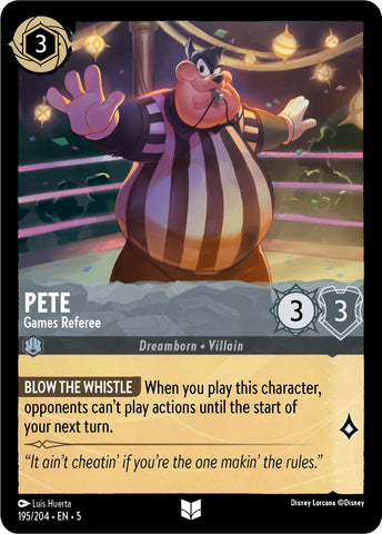 Pete Games Referee (195/204) [5]