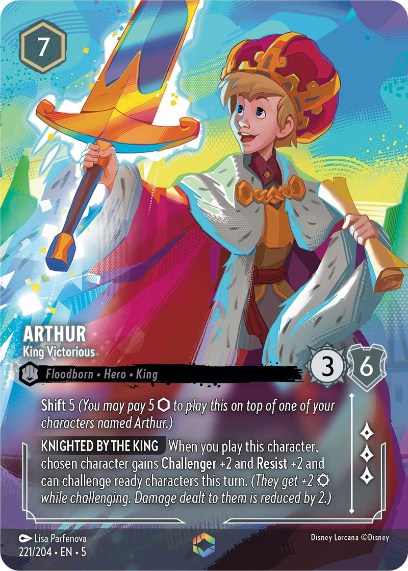 Arthur King Victorious Enchanted (221/204) [5]