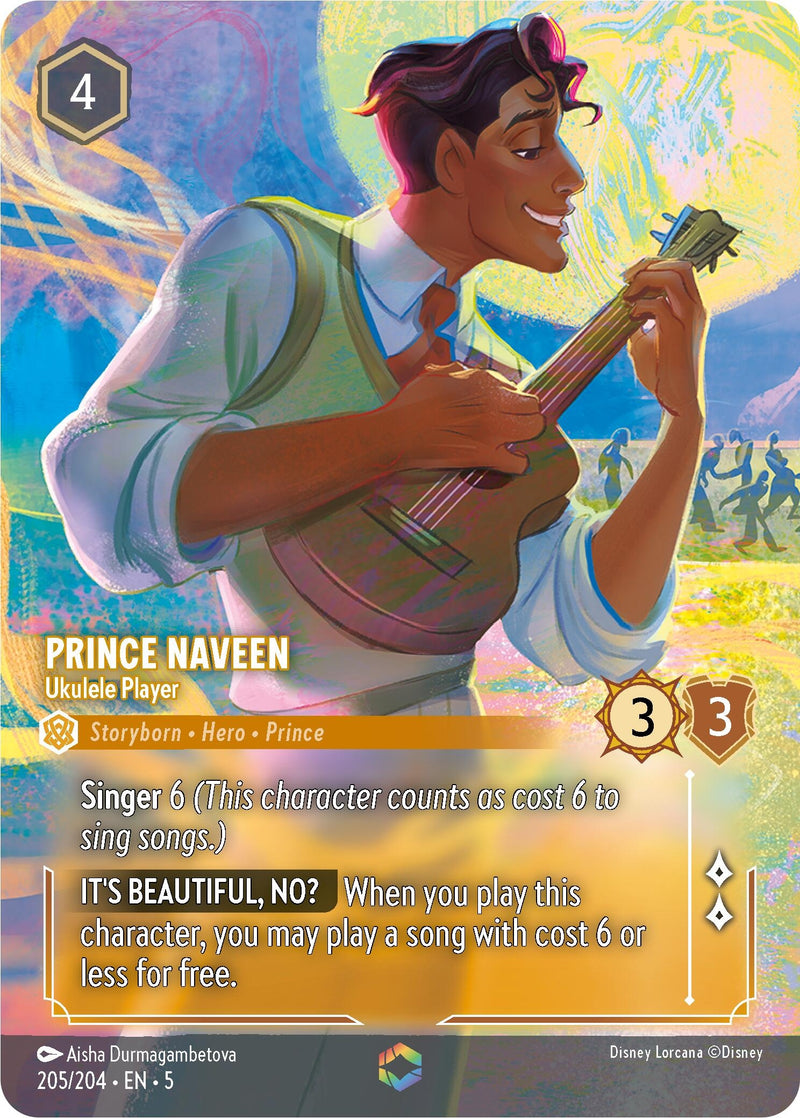 Prince Naveen Ukulele Player Enchanted (205/204) [5]