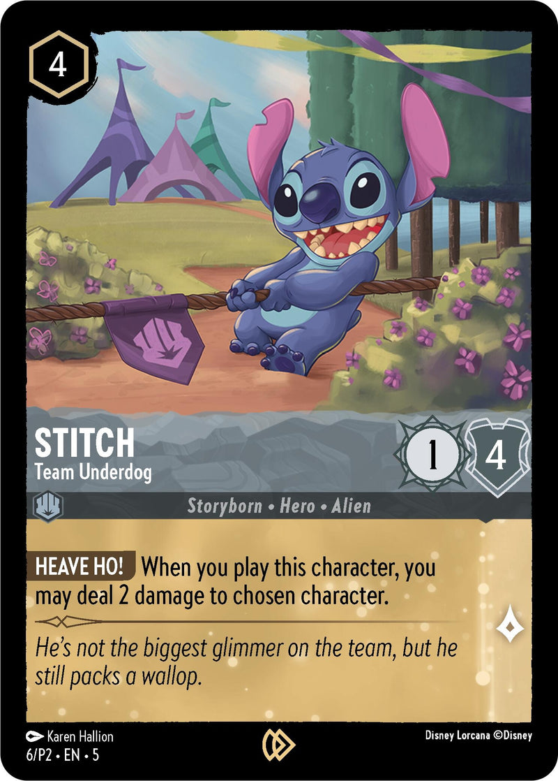 Image for Stitch - Team Underdog [Disney Lorcana Promo Cards]