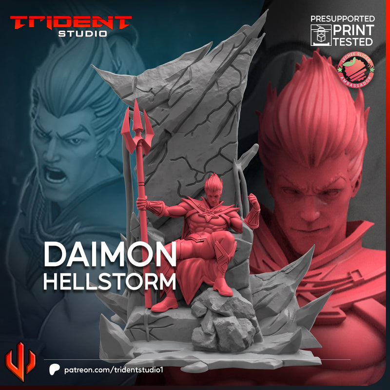 DAIMON HELLSTROM - Marvel MCP-Compatible 40mm Resin Miniature