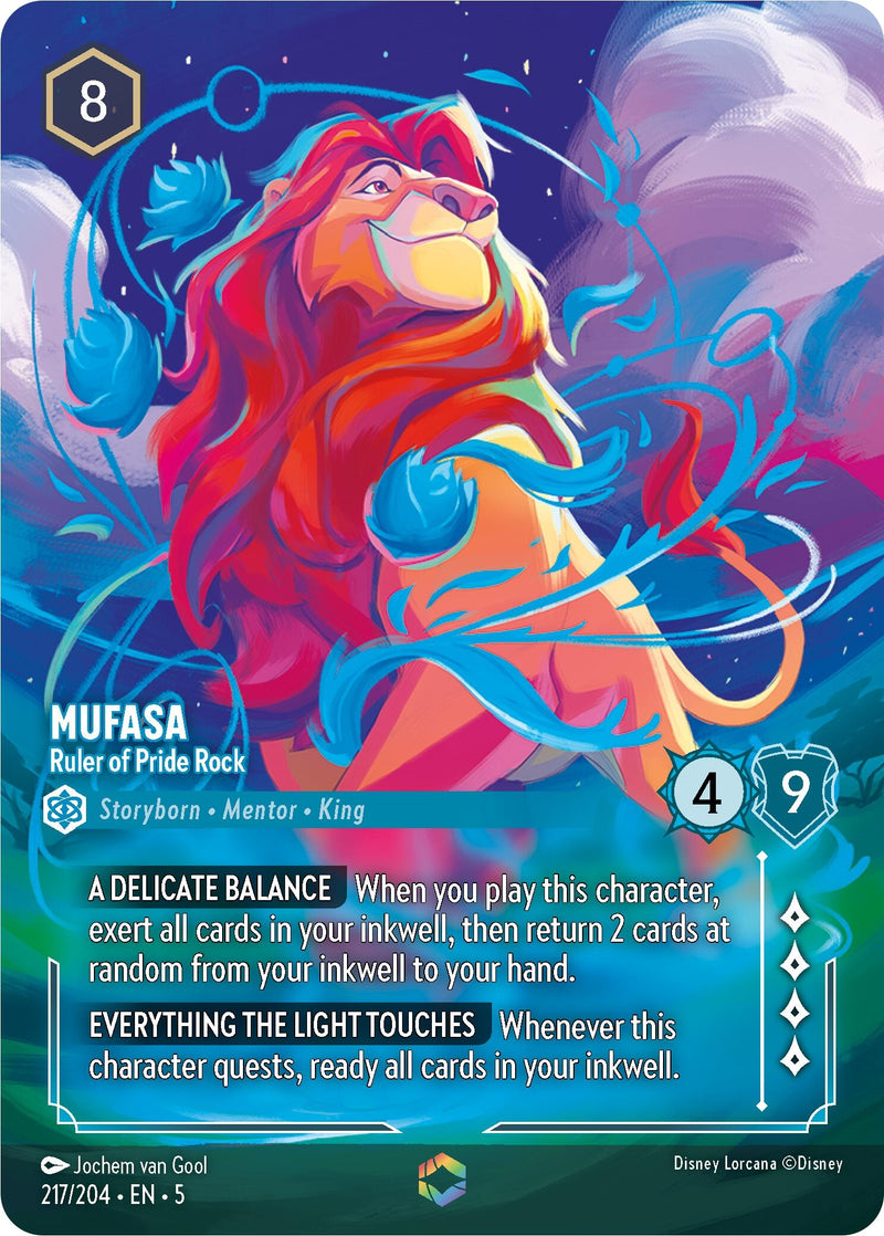 Mufasa Ruler of Pride Rock Enchanted (217/204) [5]