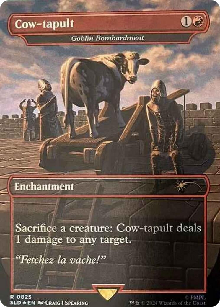 Cow tapult Goblin Bombardment (825) [SLD]