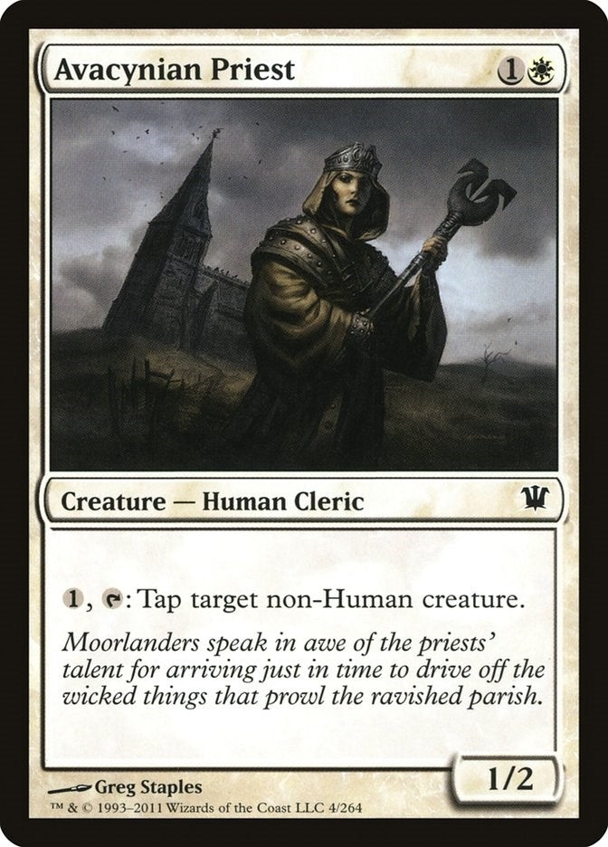 Avacynian Priest (4) [ISD]