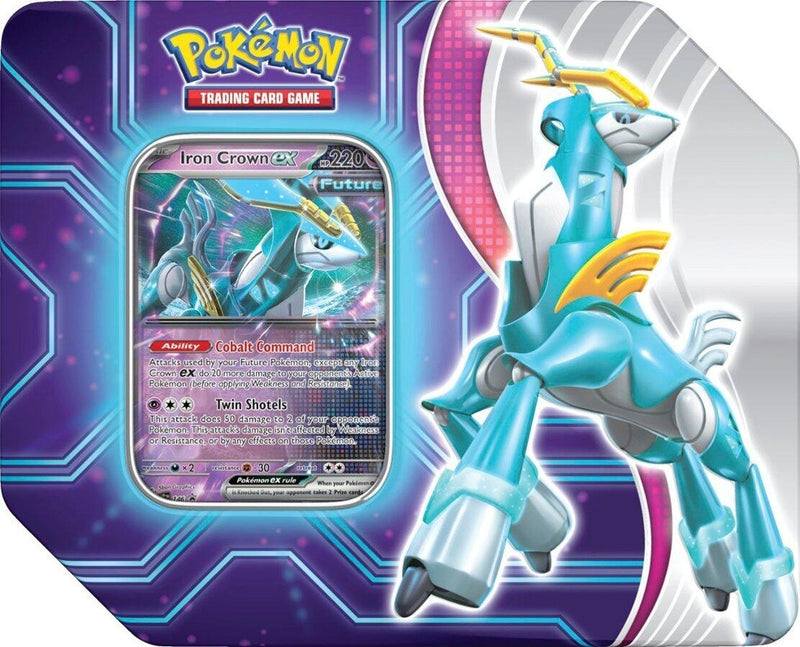 Image for Paradox Destinies Tin [Iron Crown ex] - Pokemon