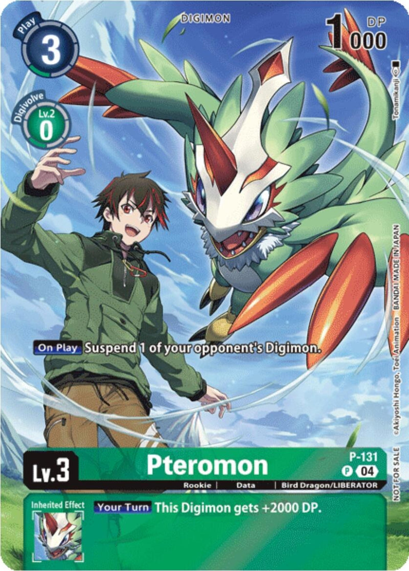 Image for Pteromon (Digimon Liberator Promotion) (Textured) (P-131 P) [D-PR]