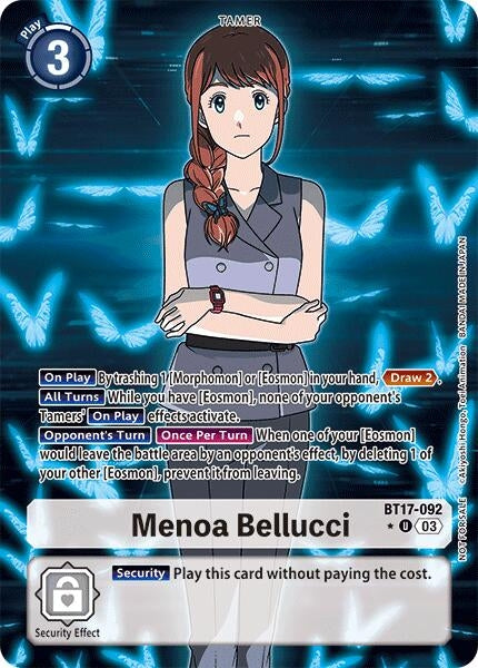 Image for Menoa Bellucci (Box Promotion Pack: Secret Crisis) [Secret Crisis]