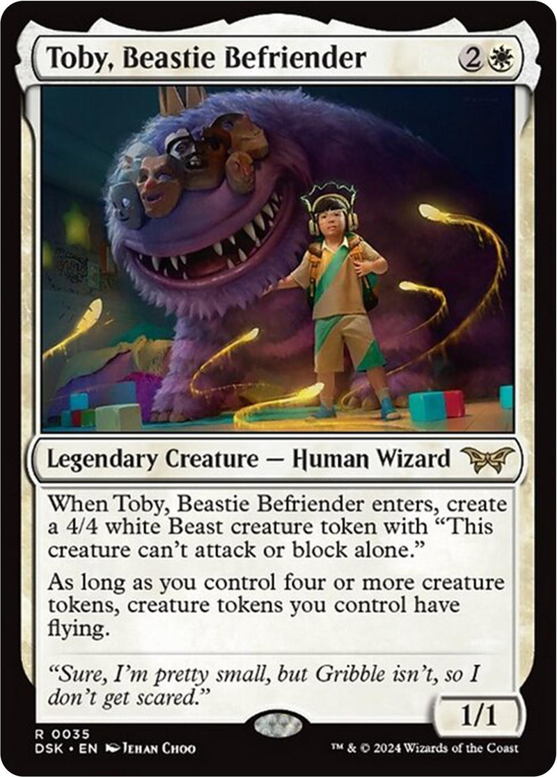 Toby Beastie Befriender (35) [DSK]