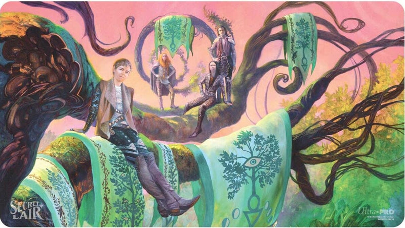 Image for Secret Lair 2024 Julie Bell - Coat of Arms Standard Gaming Playmat for Magic: The Gathering - Playmats