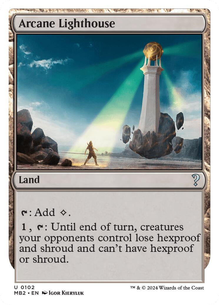 Arcane Lighthouse White Border (102) [MB2]