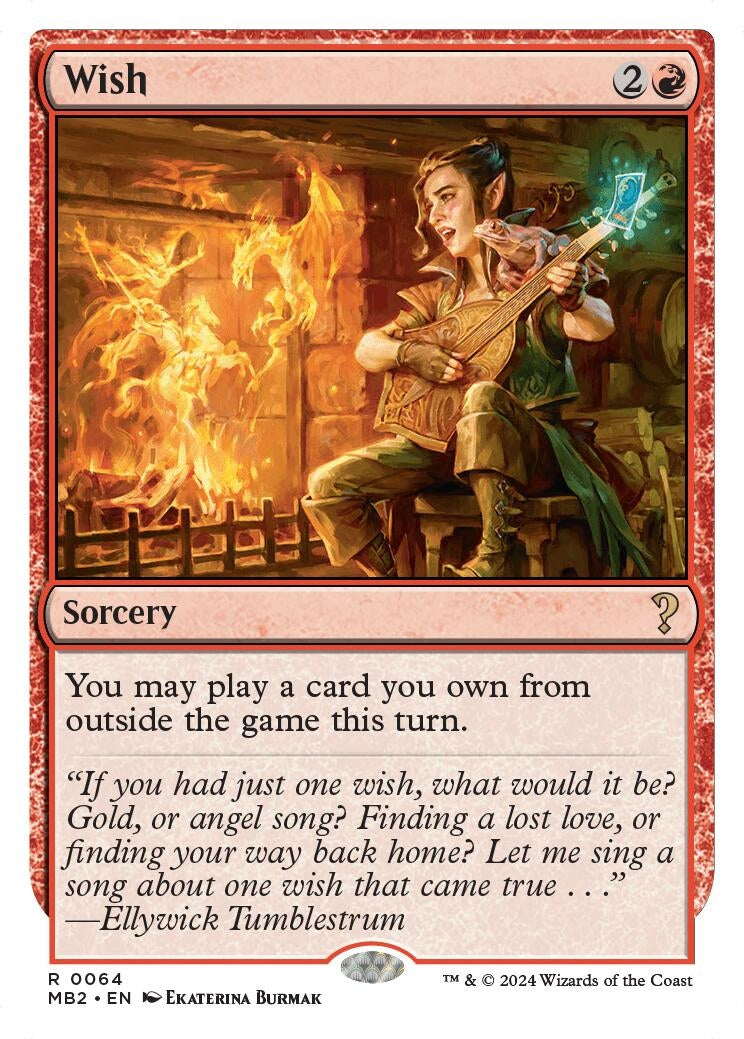 Wish White Border (64) [MB2]