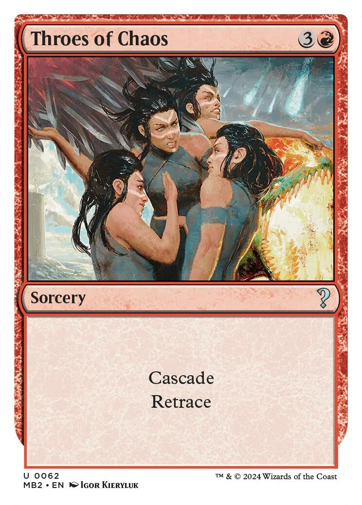 Throes of Chaos White Border (62) [MB2]