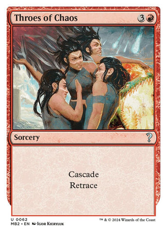 Throes of Chaos White Border (62) [MB2]